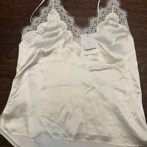 NEW W/ TAGS Cami NYC Silk Cami in White